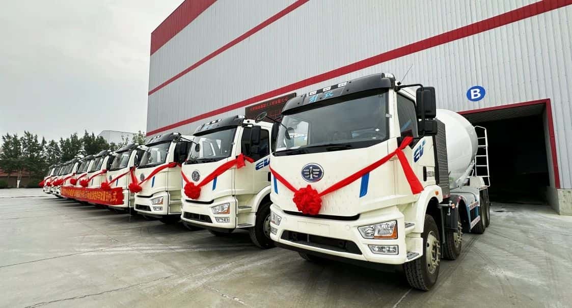 實(shí)力見(jiàn)證！中集車(chē)輛攪拌車(chē)再獲大客戶(hù)批量復(fù)購(gòu)